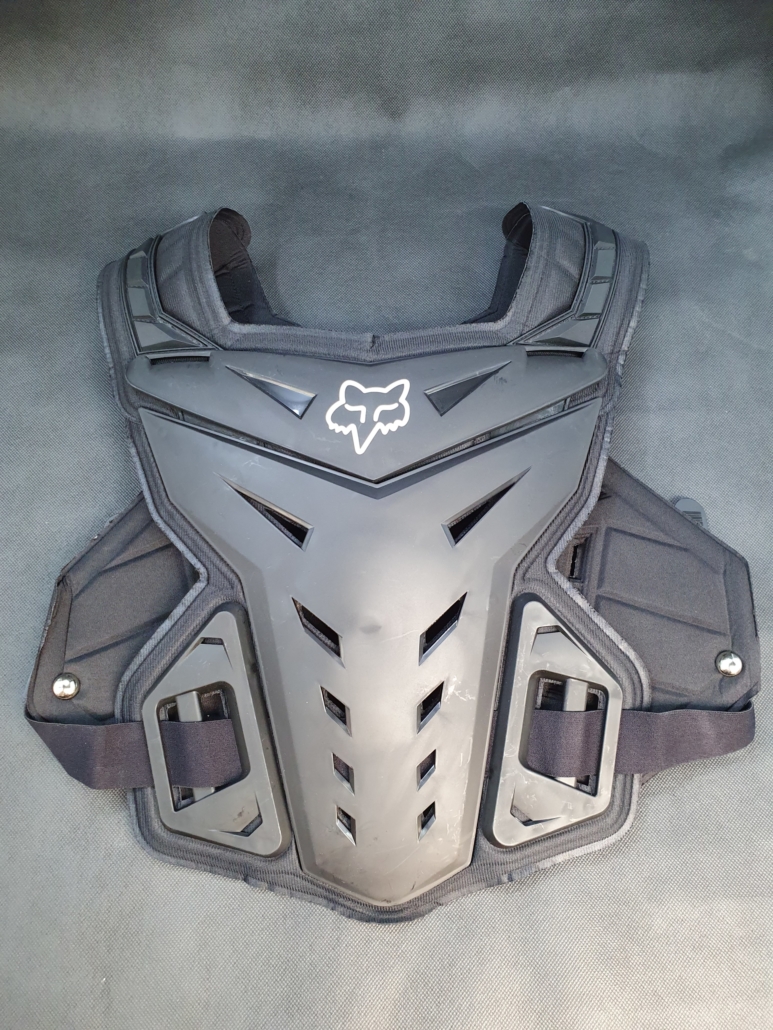 Fox Chest Pro Fox – Chest Protector Black/White – SMRacing Online